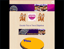 Tablet Screenshot of escolaticoetecoobjetiva.webnode.com.br
