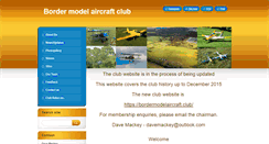 Desktop Screenshot of bordermodelaircraftclub.webnode.com