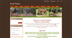 Desktop Screenshot of koneplchov.webnode.cz
