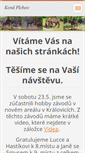 Mobile Screenshot of koneplchov.webnode.cz
