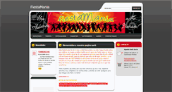 Desktop Screenshot of fiestamania.webnode.com