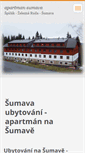 Mobile Screenshot of apartman-sumava.webnode.cz