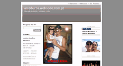 Desktop Screenshot of amedeiros.webnode.com.pt