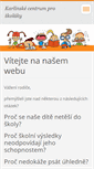 Mobile Screenshot of centrumproskolaky.webnode.cz
