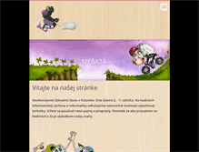 Tablet Screenshot of mysata.webnode.sk