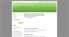 Desktop Screenshot of mensagensdeesperanca.webnode.com.br