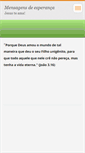 Mobile Screenshot of mensagensdeesperanca.webnode.com.br