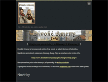 Tablet Screenshot of divokekmeny-info.webnode.cz