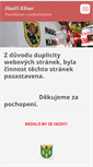 Mobile Screenshot of hasiciklinec.webnode.cz