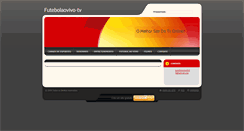 Desktop Screenshot of futebolaovivo-tv.webnode.com