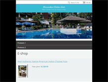 Tablet Screenshot of miccosukeechickeehuts.webnode.com