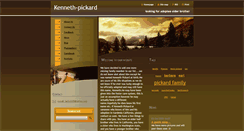 Desktop Screenshot of kenneth-pickard.webnode.com