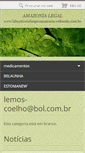 Mobile Screenshot of laboratoriobiogeoamazoni.webnode.com.br