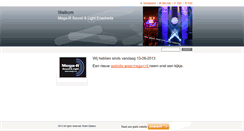 Desktop Screenshot of djrobindriveinshow.webnode.com