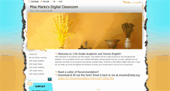 Desktop Screenshot of missmarks.webnode.com