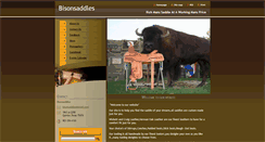 Desktop Screenshot of bisonsaddles.webnode.com