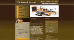 Desktop Screenshot of pilatespersonal.webnode.com.br