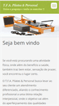 Mobile Screenshot of pilatespersonal.webnode.com.br