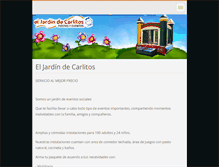 Tablet Screenshot of eljardindecarlitos.webnode.mx