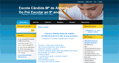 Desktop Screenshot of escolacandida.webnode.com.br