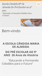 Mobile Screenshot of escolacandida.webnode.com.br