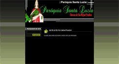 Desktop Screenshot of paroquiasantaluzia.webnode.com