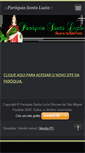 Mobile Screenshot of paroquiasantaluzia.webnode.com