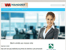 Tablet Screenshot of maquinaswandder.webnode.com.br