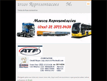 Tablet Screenshot of marcosrepresentacoes.webnode.com.br