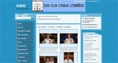 Desktop Screenshot of judoclub-litokan.webnode.cz