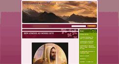 Desktop Screenshot of acessandoadivinaluz.webnode.com.br
