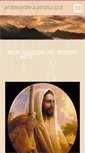 Mobile Screenshot of acessandoadivinaluz.webnode.com.br
