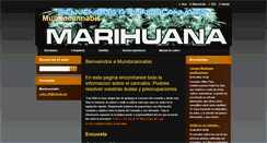 Desktop Screenshot of mundocannabis.webnode.es