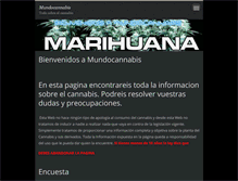 Tablet Screenshot of mundocannabis.webnode.es