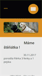 Mobile Screenshot of labrador-morava.webnode.cz