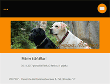 Tablet Screenshot of labrador-morava.webnode.cz
