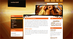 Desktop Screenshot of numberdick8.webnode.com