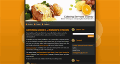 Desktop Screenshot of cateringsydney.webnode.com