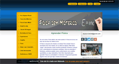 Desktop Screenshot of fisicasemmisterios.webnode.com.br