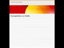 Tablet Screenshot of centrodeavivamento.webnode.com.br