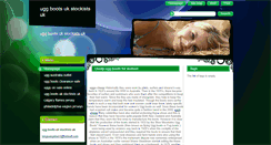 Desktop Screenshot of cheapuggsforsale51.webnode.fr