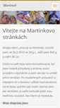 Mobile Screenshot of martinekschindler.webnode.cz