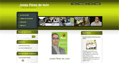 Desktop Screenshot of jonasperezdeleon.webnode.es