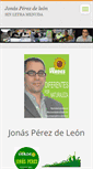 Mobile Screenshot of jonasperezdeleon.webnode.es