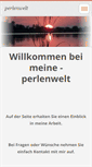 Mobile Screenshot of perlenwelt.webnode.com