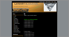 Desktop Screenshot of latensti-gladiatori.webnode.cz