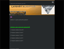 Tablet Screenshot of latensti-gladiatori.webnode.cz