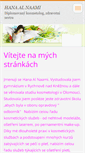 Mobile Screenshot of hanaalnaami.webnode.cz