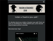 Tablet Screenshot of indiani-osadnici.webnode.cz