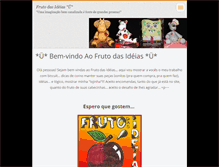 Tablet Screenshot of frutodasideias.webnode.com.br